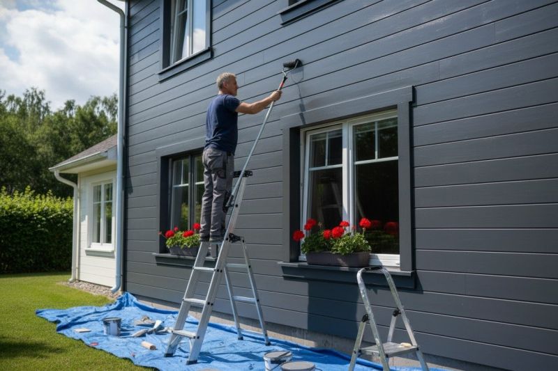 Siding Painting Service